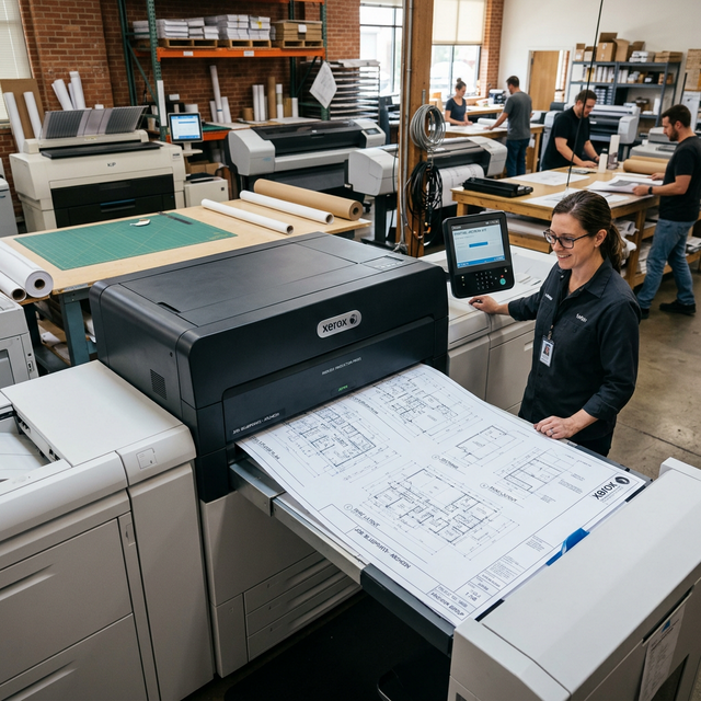 Architectural Blueprint Printing